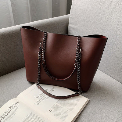 One-shoulder big bag high-grade handbag